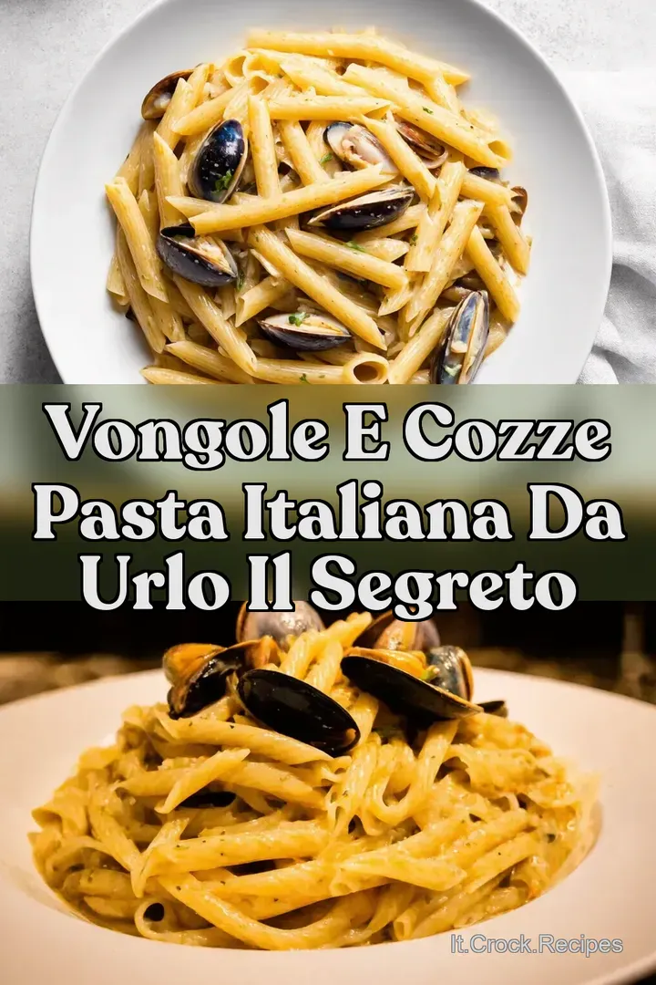 Vongole e Cozze Pasta Italiana da Urlo Il Segreto