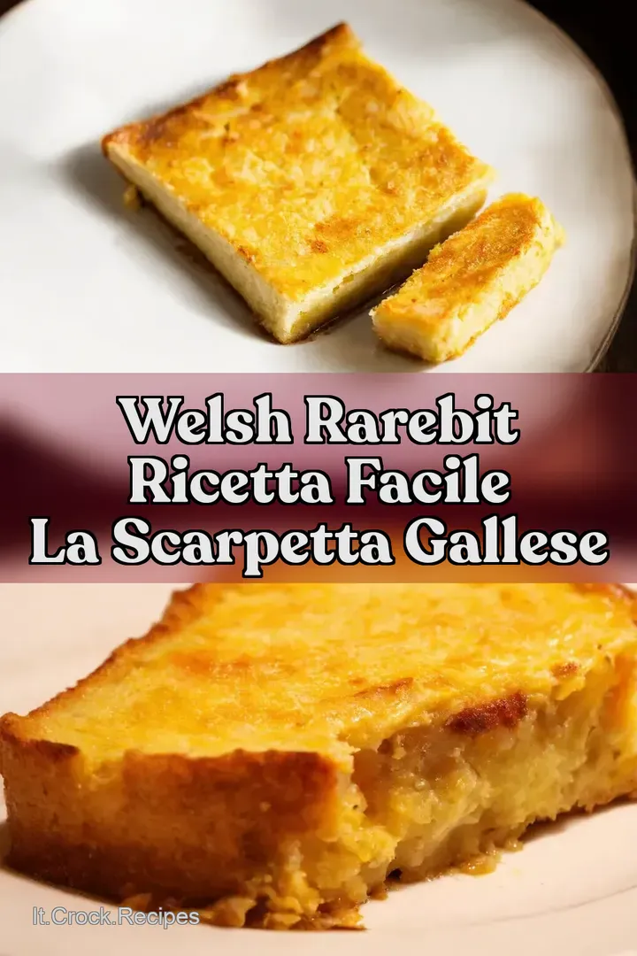 Welsh Rarebit Ricetta Facile la Scarpetta Gallese