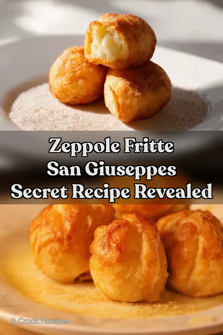 Zeppole Fritte San Giuseppes Secret Recipe Revealed