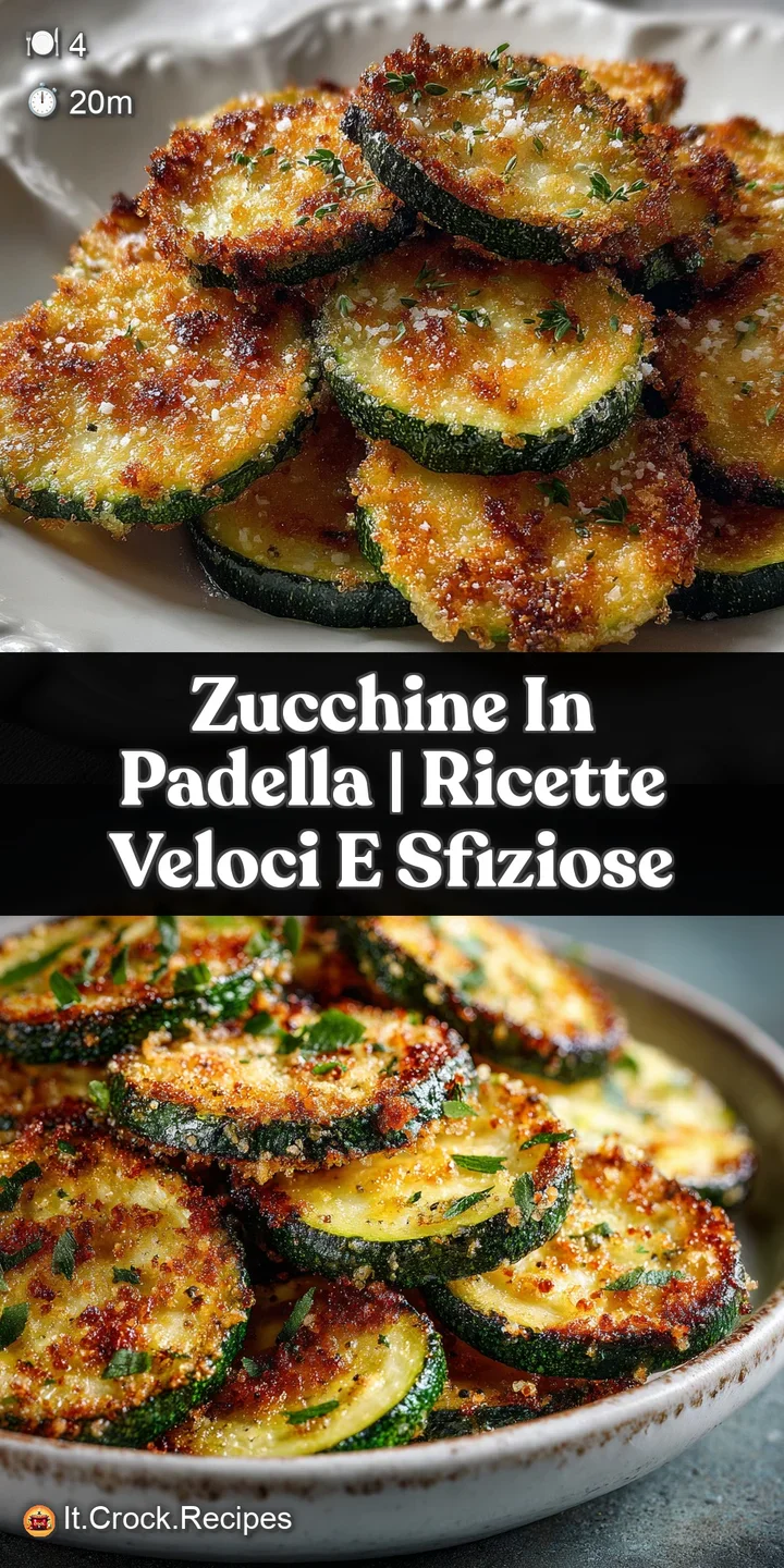 Close-up showcasing the glistening, lightly browned zucchini slices, hints of olive oil, and fresh herbs invite the viewer...