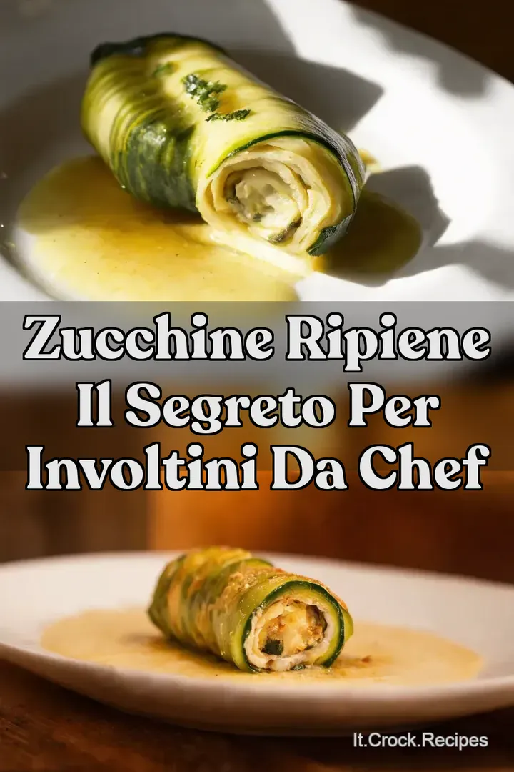 Zucchine Ripiene Il Segreto per Involtini da Chef