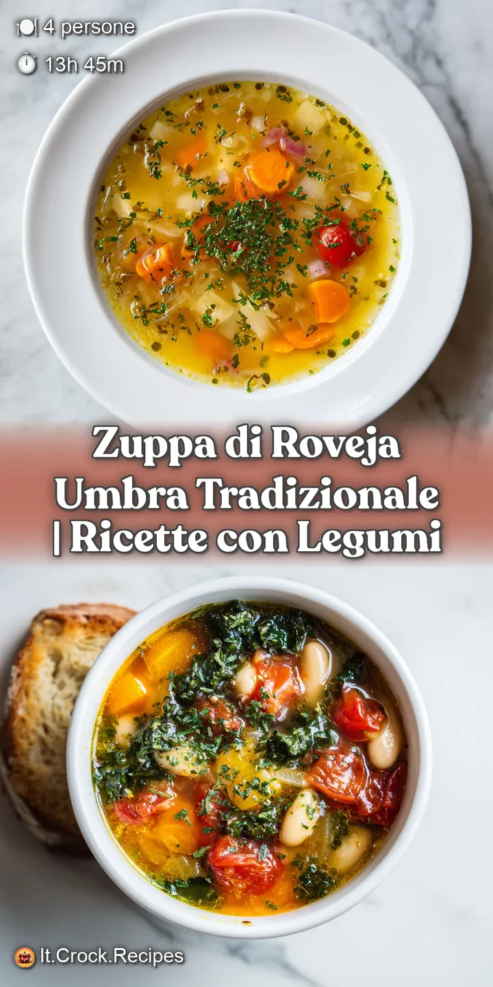 Close-up of plump Roveja beans in a rich, rustic stew, highlighting their earthy tones and hearty texture.