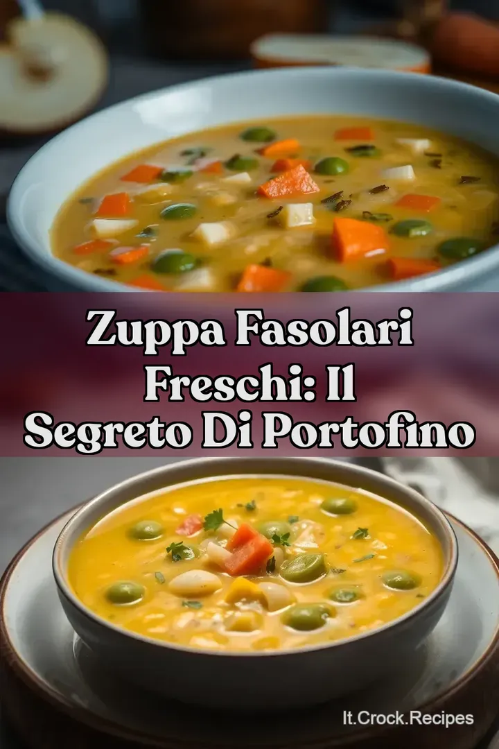 Zuppa Fasolari Freschi: Il Segreto di Portofino