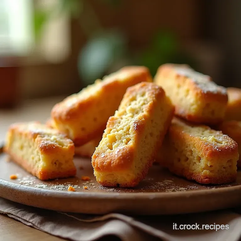 5 Biscotti in Friggitrice Ad Aria Senza Farina E Zucchero presentation