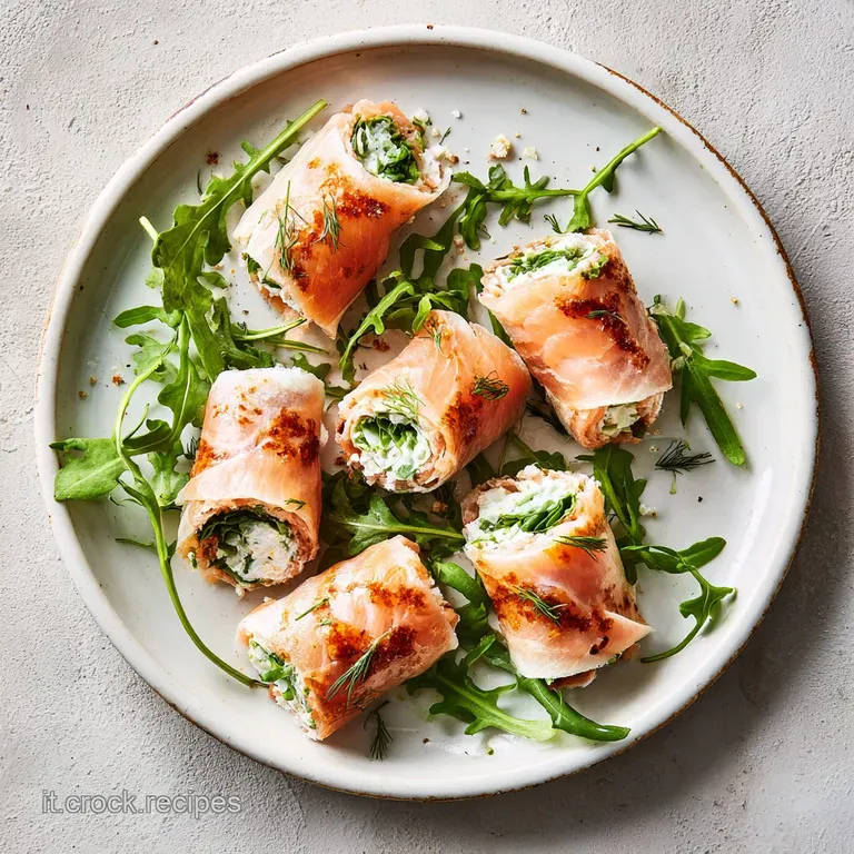 Antipasto Sfizioso e Veloce al Salmone e Rucola
