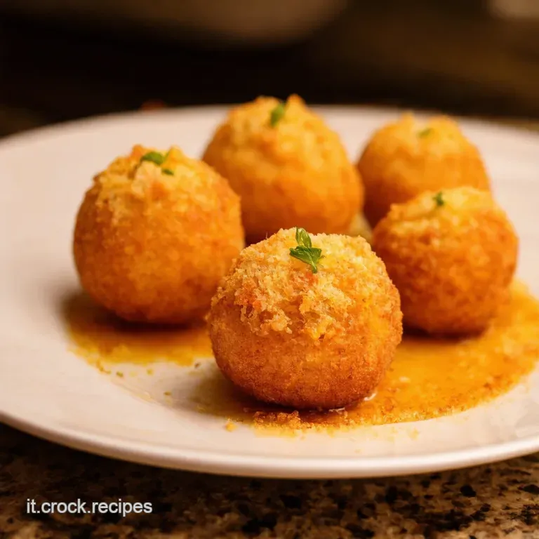 Arancini Siciliani Palline Di Riso Fritte Che Fanno Felicit&agrave; presentation