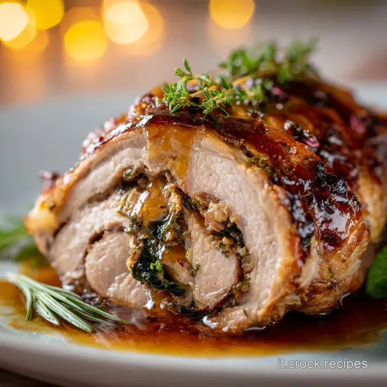 Menu Di Natale: Larrosto Di Vitello Ripieno Che Celebra La Tradizione presentation