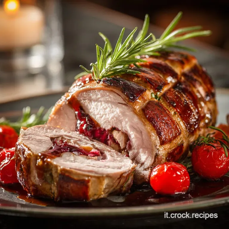 Menu di Natale: lArrosto di vitello ripieno che celebra la tradizione