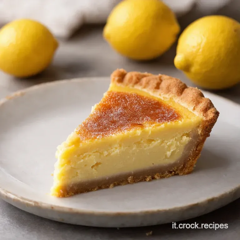 Bakewell Tart Allitaliana Mandorle Amaretti e Limoncello