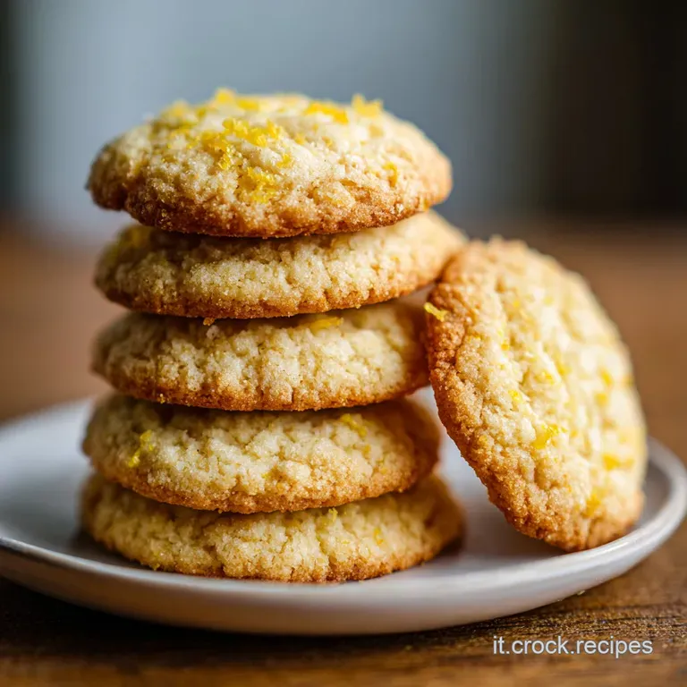 Biscotti Morbidi Al Limone: Vellutati e Profumati