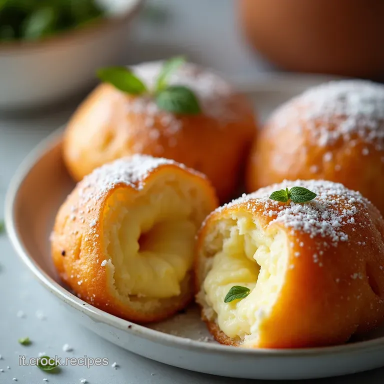 Bomboloni alla Crema