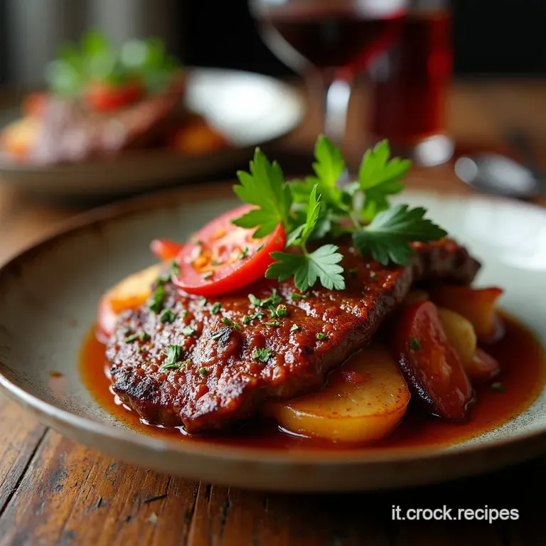 Brasato al Barolo Segreti per una Carne che si Scioglie in Bocca