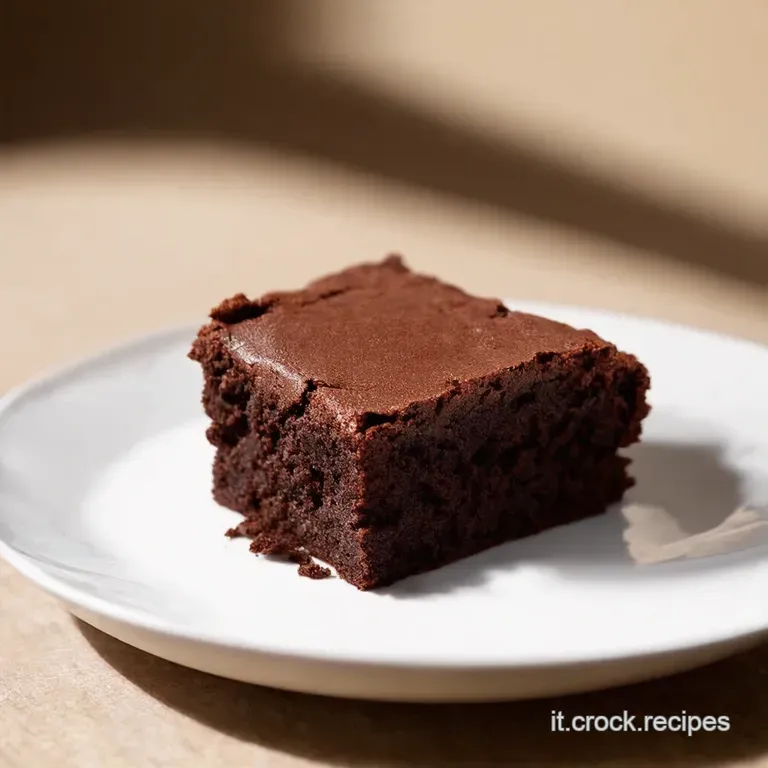 Brownies al Cioccolato Fondenti Un Peccato di Gola allItaliana