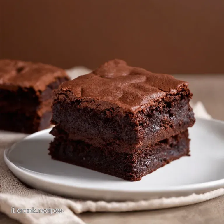 Brownies al Cioccolato Perfetti La Ricetta Facile e Golosa
