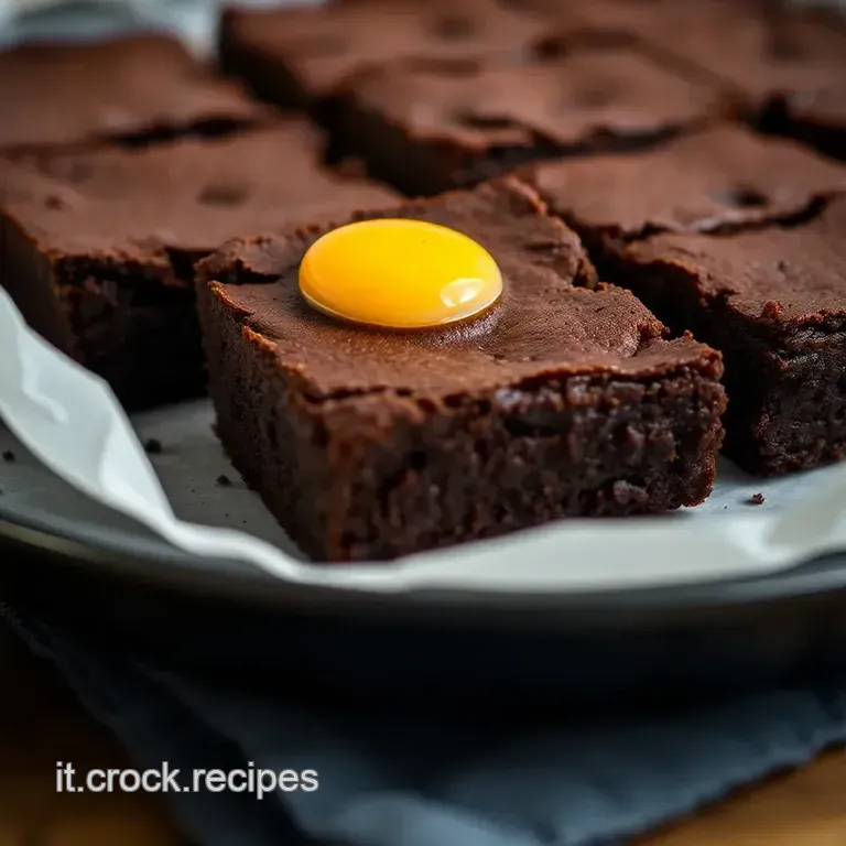 Brownies Fondenti Al Cioccolato Perfetto presentation