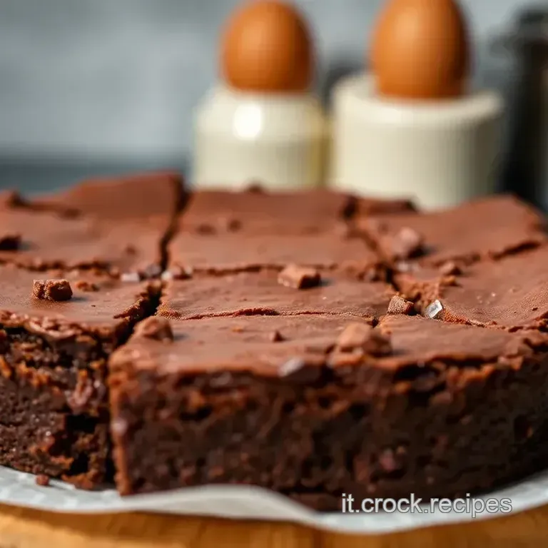 Brownies Fondenti al Cioccolato Perfetto