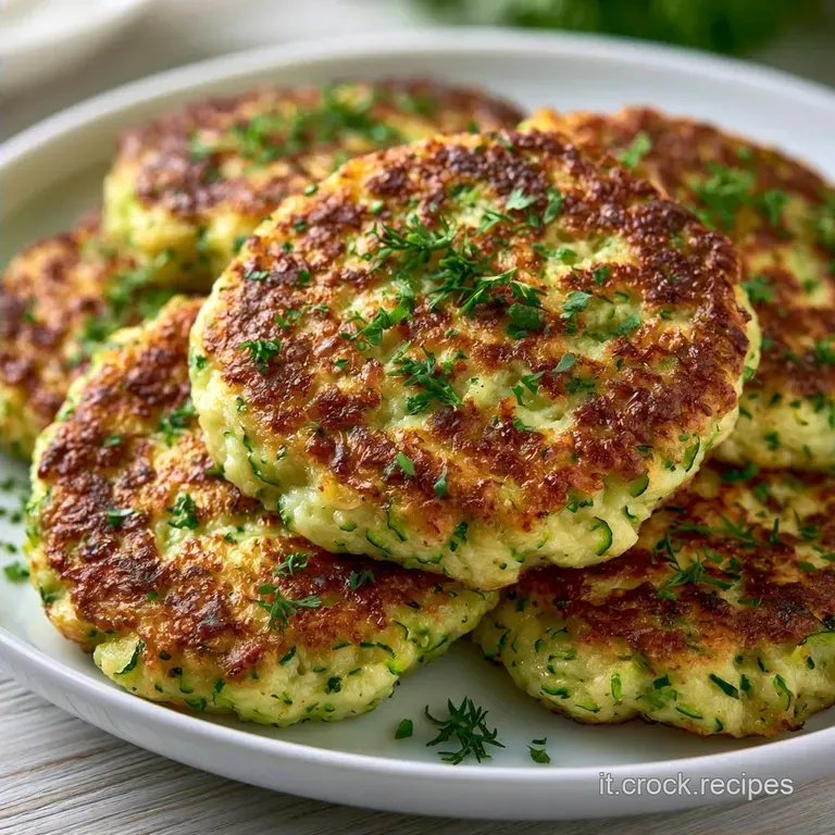 Burger di Zucchine Croccanti e Leggeri