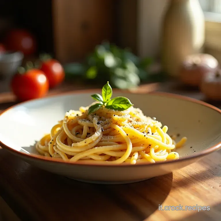 Cacio E Pepe Perfetta La Ricetta Che Ti Far&agrave; Innamorare Di Roma presentation