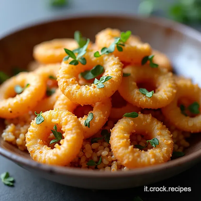 Calamari Fritti al Limone UnEsplosione di Croccantezza e Sapore Mediterraneo
