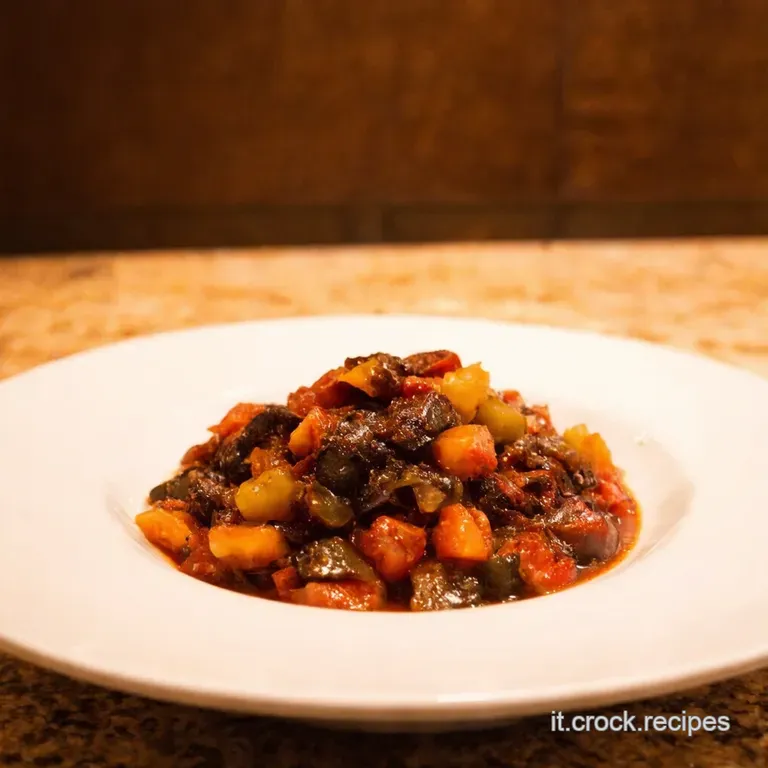 Caponata Di Melanzane La Ricetta Autentica Siciliana presentation
