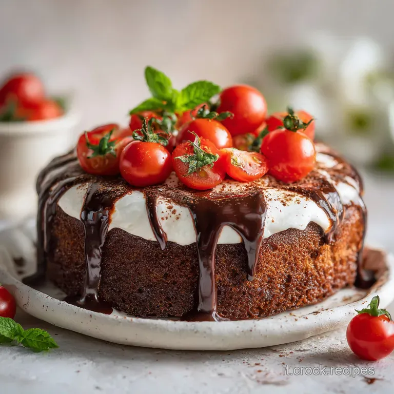 Caprese al Cioccolato: Cuore Vellutato