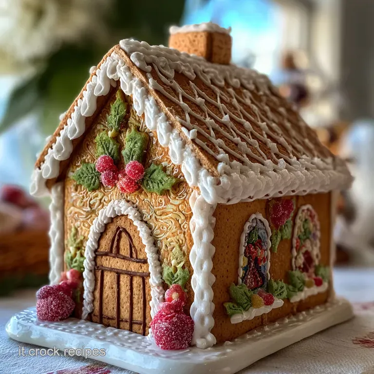 La Classica Casetta di Pan di Zenzero in Variante Originale