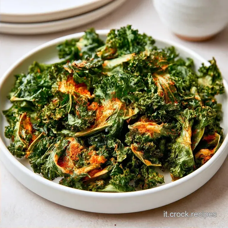 Chips di Cavolo Nero al Forno Croccanti
