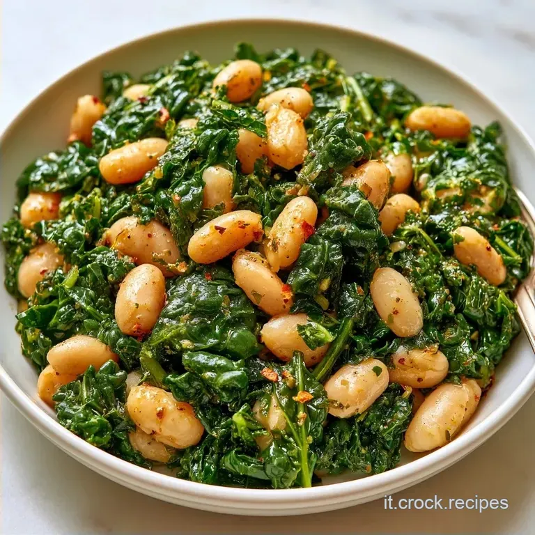 Cavolo Nero e Fagioli in Padella
