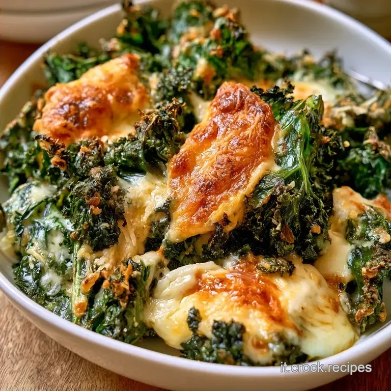 Cavolo Nero Formaggio Croccante al Forno
