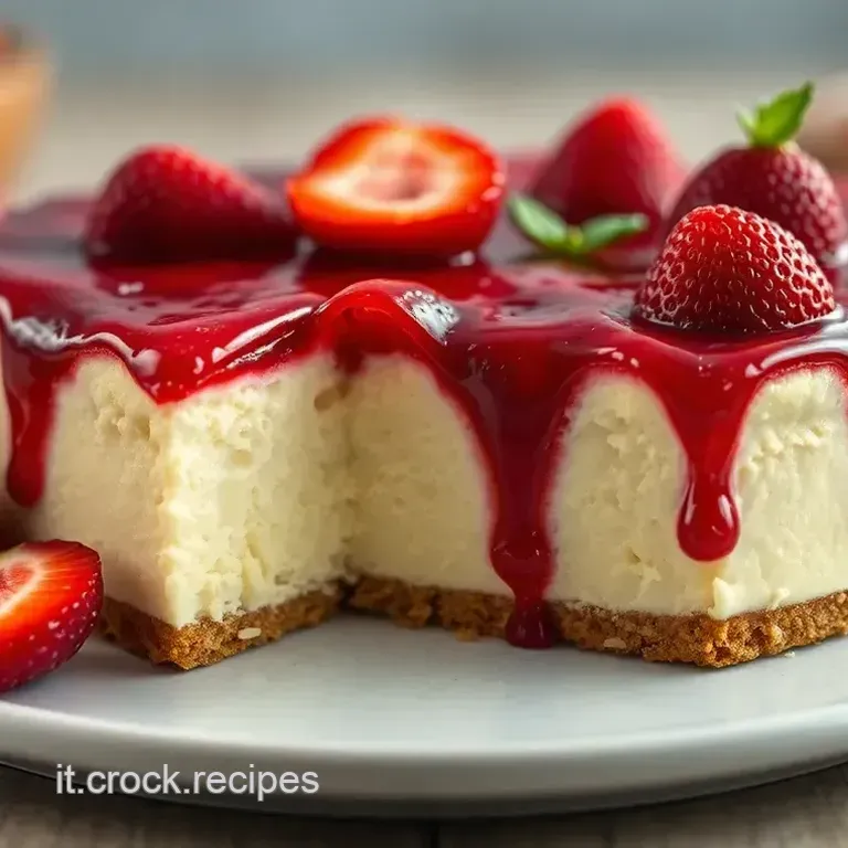 Cheesecake alle Fragole: Un Classico Rivisitato