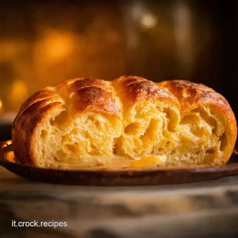 Ciambella Pasquale Con Le Uova presentation