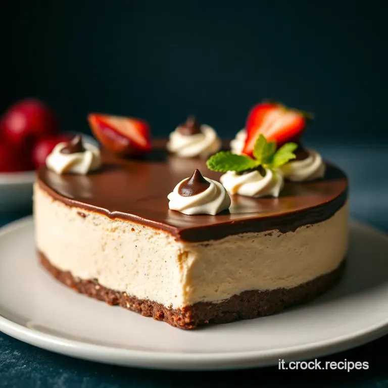 Cioccolato Extravaganza: The Ultimate Chocolate Cheesecake