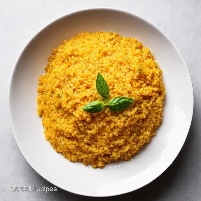 Cous Cous alla Trapanese con Pesto di Pistacchi e Gamberi Croccanti