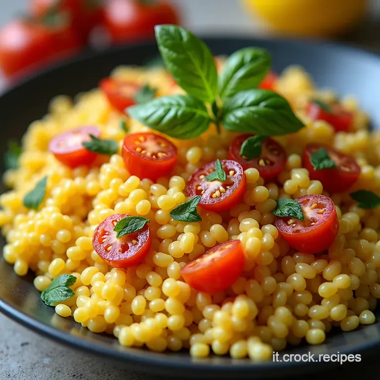 Cous Cous Mediterraneo Estivo LInsalata Fresca che Non Ti Aspetti