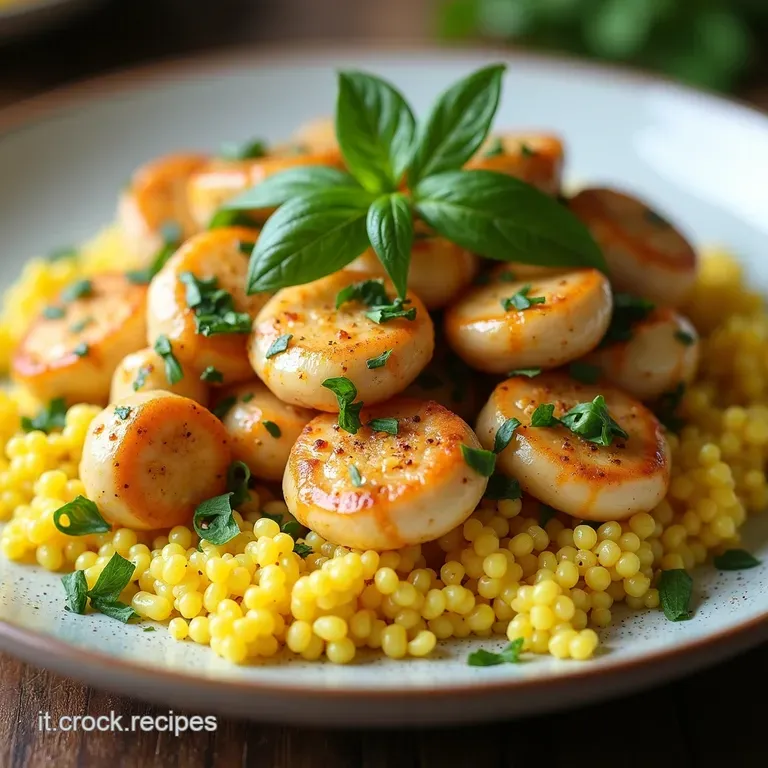 Il Gran Gal&agrave; del Couscous Freddo Pollo Marinato Verdure Croccanti e Vinaigrette al Limone