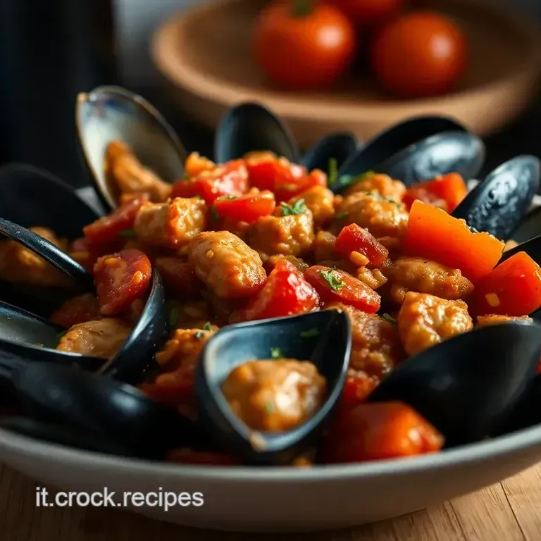 Cozze in Guazzetto alla Sorrentina