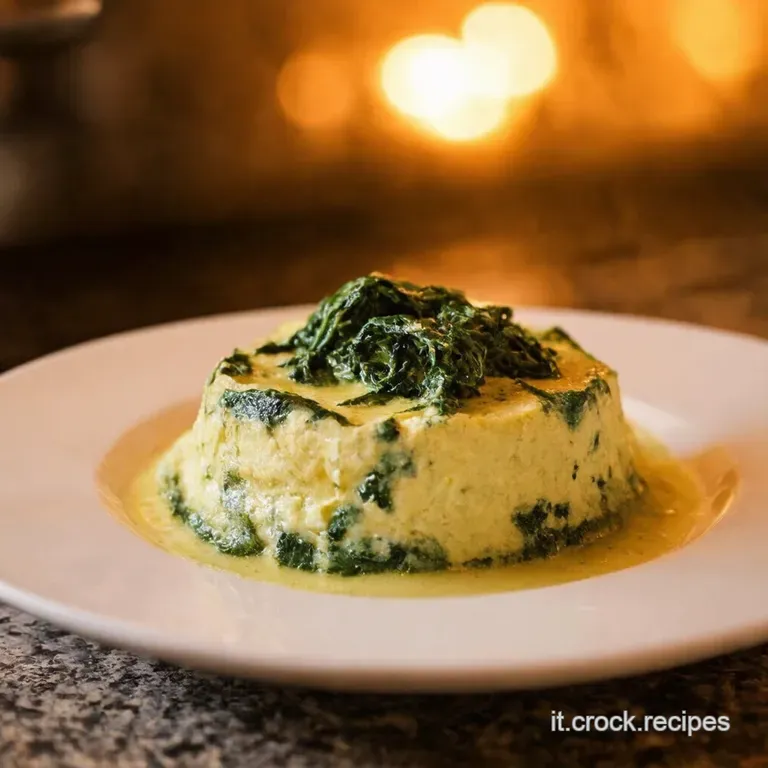Crema Di Spinaci Vellutata Un Classico Con Un Tocco Di Chef presentation