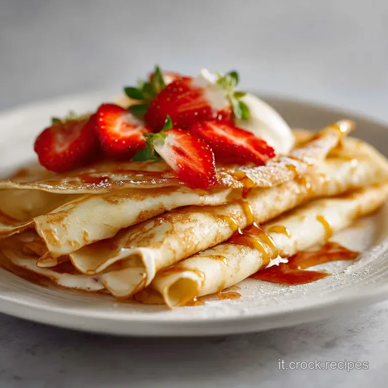 Crepes: Ricetta Base per Impasto Perfetto