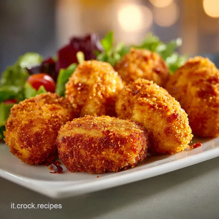Crocchette di Pollo: Croccanti e con Cuore Filante