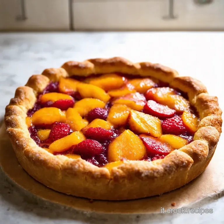 Crostata Di Frutta Della Nonna presentation