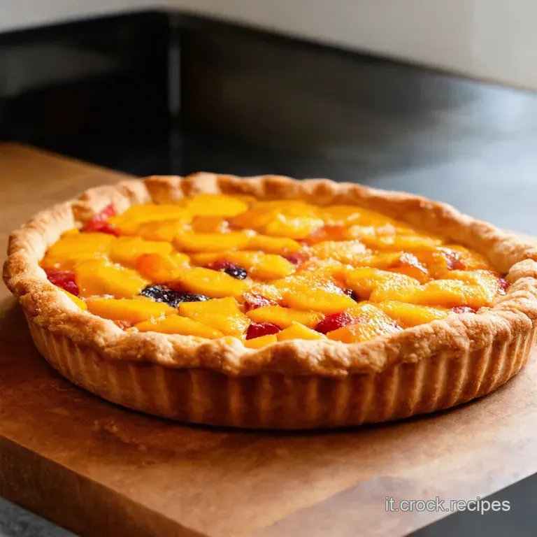 Crostata Di Frutta Fresca presentation