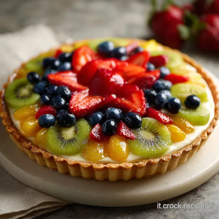Crostata di Frutta Ricetta Classica Tradizionale