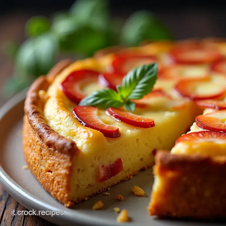 Crostata di Ricotta e Frutta Fresca di Stagione
