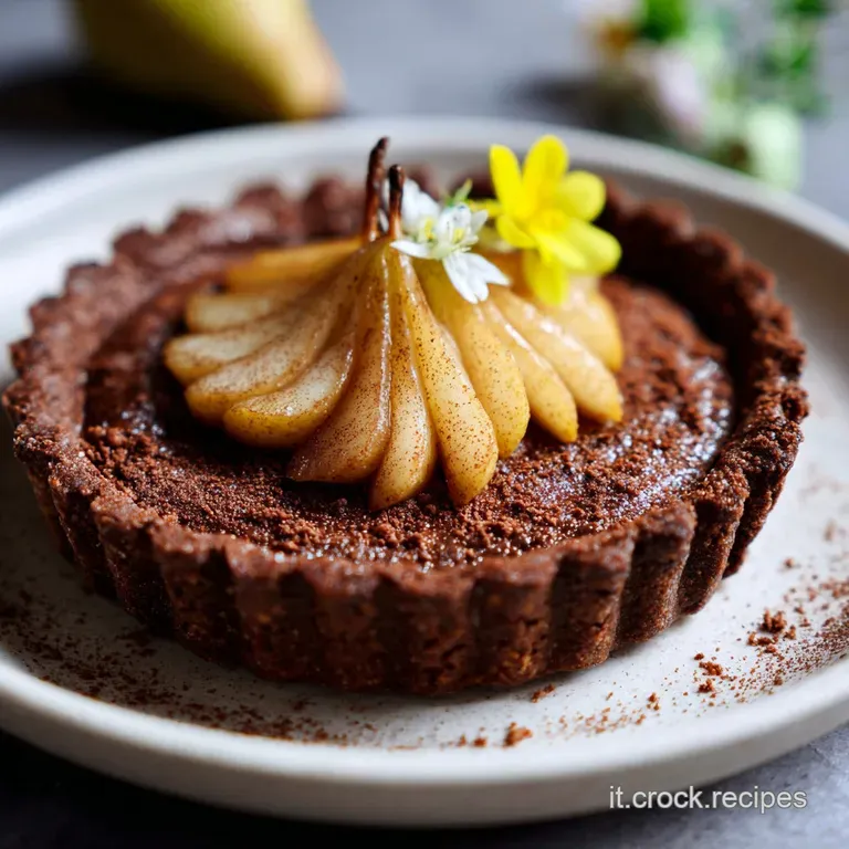 Crostata Pere e Cioccolato Ricetta Perfetta
