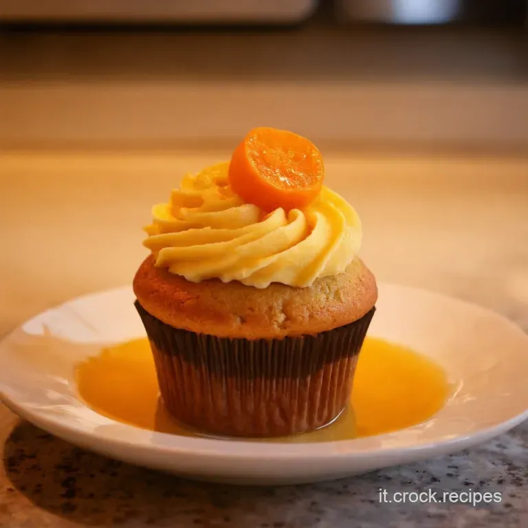 Cupcake Al Kumquat E Arancia Ricetta Di Casa presentation