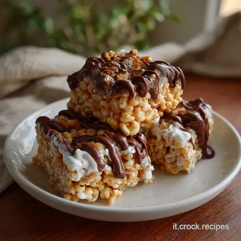 Dolcetti Al Riso Soffiato E Cioccolato: Ricetta Semplice presentation