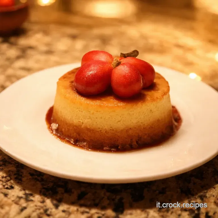 Eves Pudding La Coccola Di Mele Allinglese presentation