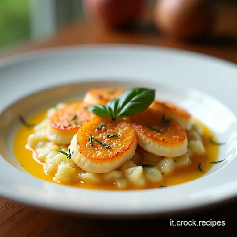 Filetti di Persico Marinati alla Santoreggia