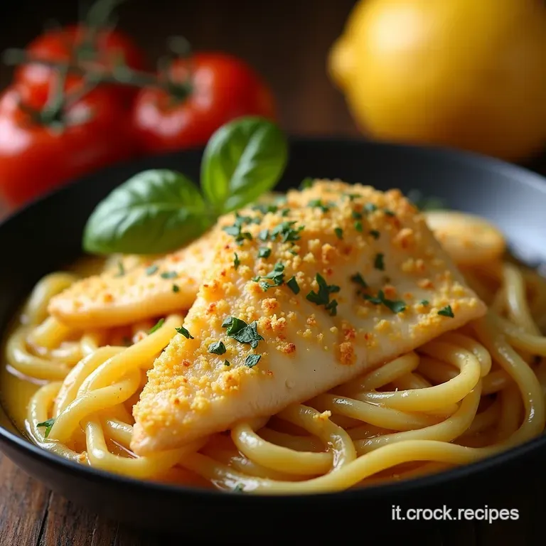 Filetti Di Platessa Al Forno Al Limone Con Pangrattato Croccante presentation