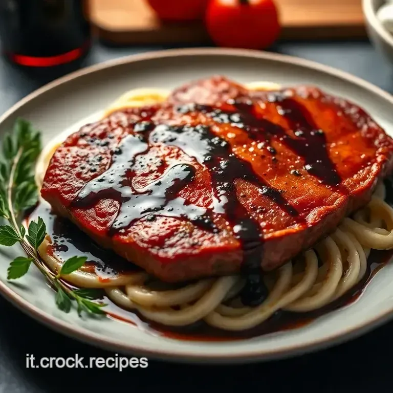 Filetto di Manzo all Aceto Balsamico: Un Classico Italiano